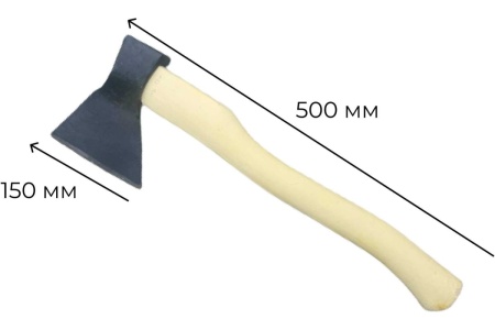 Хозяйственный кованый топор Агростройлидер 1.2 кг А1 Т7