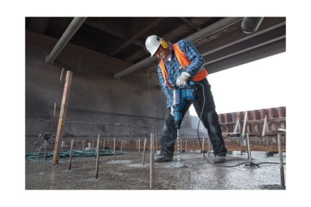 Перфоратор Bosch GBH 8-45 DV + 4 зубила RTec 0.615.990.J8M