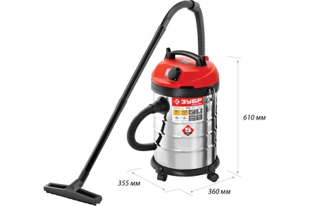 Строительный пылесос ЗУБР МАСТЕР М3-30 ПУ-30-1400 М3