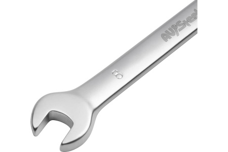 Комбинированный ключ трещоточный с шарниром 8мм AV Steel  AV-315208