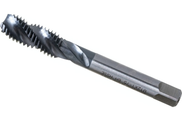 Метчик Partner M12x1.75 HSSE спиральная канавка 38, H6, TiAlN (серия TS01) 317120