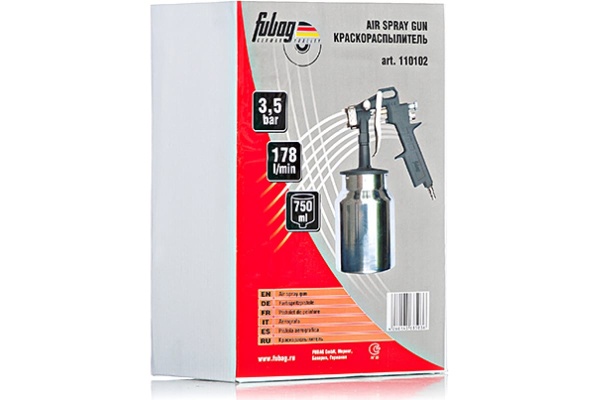 Краскораспылитель FUBAG BASIC S750/1.5 HP 110102 Краскораспылитель FUBAG BASIC S750/1.5 HP 110102