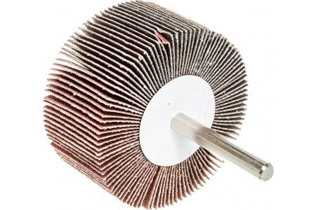 Круг шлифовальный веерный лепестковый на шпильке (30х60 мм; Р120) Зубр 36602-120