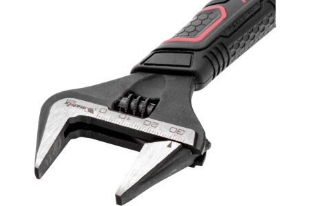 Разводной ключ MATRIX PRO тонкие губки фосфатированный 2-х компонентная рукоятка 300 мм 15579 Разводной ключ MATRIX PRO тонкие губки фосфатированный 2-х компонентная рукоятка 300 мм 15579