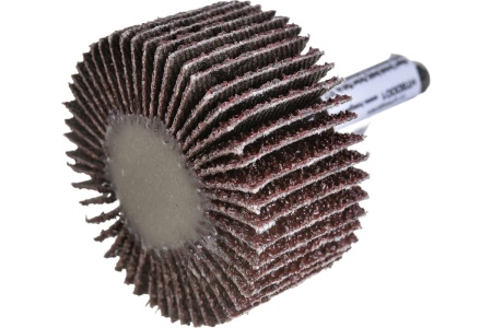 Круг шлифовальный лепестковый радиальный (40x20 мм; хвостовик 6 мм; P40) HOEGERT TECHNIK HT8D001