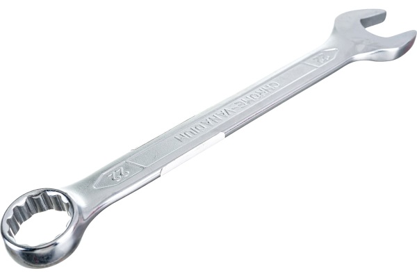 Комбинированный 12-гранный прямой ключ ROCKFORCE 22мм RF-75522