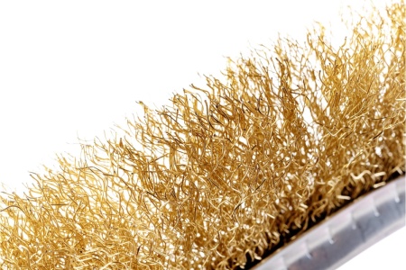 Щетка по металлу ROCKFORCE ручная, с пластиковой ручкой RF-HB140