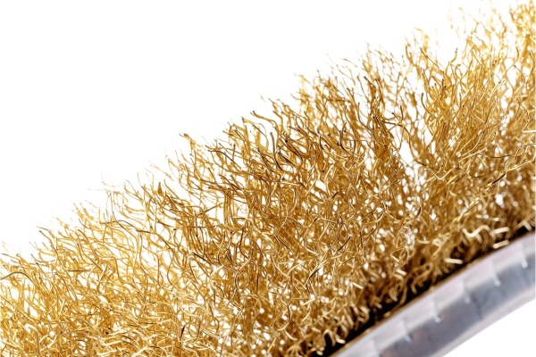 Щетка по металлу ROCKFORCE ручная, с пластиковой ручкой RF-HB140