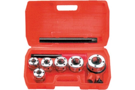 Трубные клуппы FIT набор 3/8"- 1/2"- 3/4"- 1"- 1 1/4" 5 шт. 70005