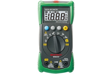 Универсальный мультиметр Mastech MS8233D , автовыбор NCV 13-2070