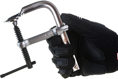 F-образная кованая струбцина 80х100мм КОБАЛЬТ 244-629