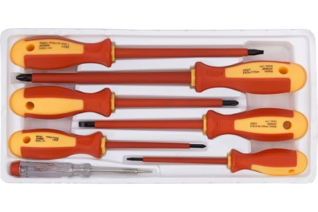 Набор диэлектрических отверток с пробником Энкор 19834