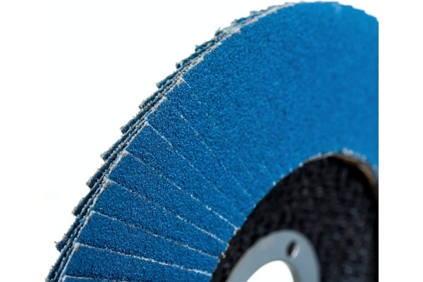 Круг наждачный лепестковый по металлу Plus (125х22.2 мм; Р120; циркониевый) CUTOP 72-125120