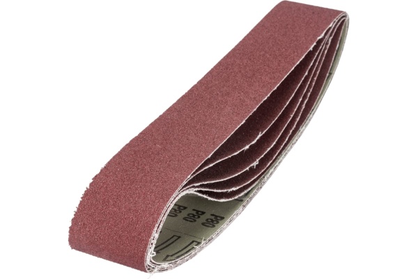Лента шлифовальная 921141 (5 шт; 50x686 мм; Р80) REDVERG 6666588