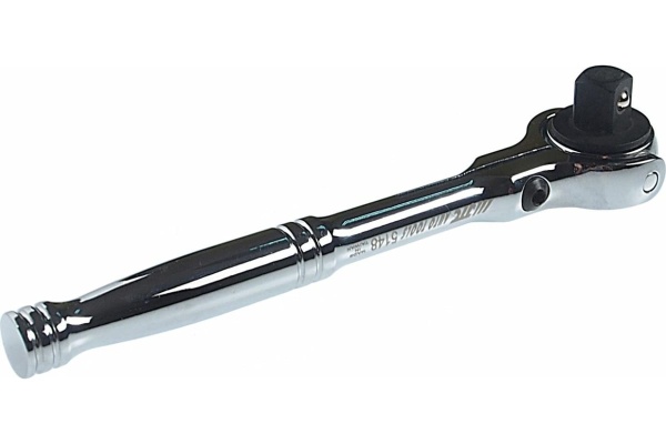 Трещотка JTC 3/8" 72-зубцовая с поворотной головкой, с металлической рукояткой, длина 146 мм JTC-5148