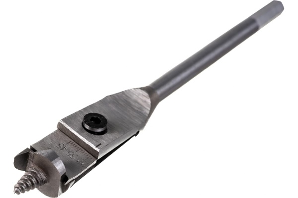 Сверло перовое регулируемое (22-76 мм) по дереву STAYER 2951-22-76 Сверло перовое регулируемое (22-76 мм) по дереву STAYER 2951-22-76