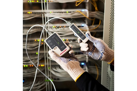 Тестер кабеля RJ-45+RJ-11 HT-C004 TL-468 REXANT 12-1006