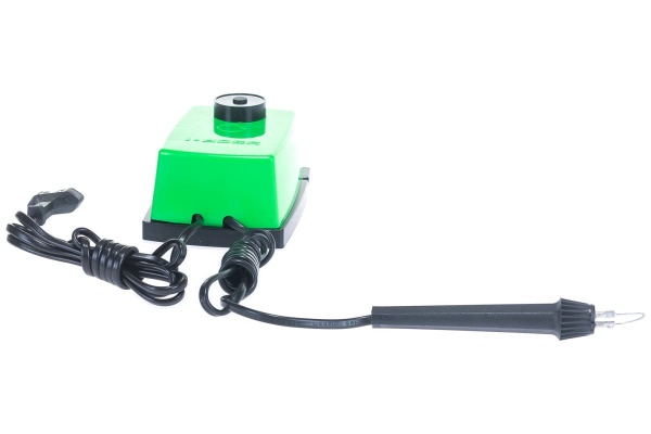 Электроприбор для выжигания по дереву СИБРТЕХ Узор 1 с подставкой, 1 зап, игла, 5 проекций 91304