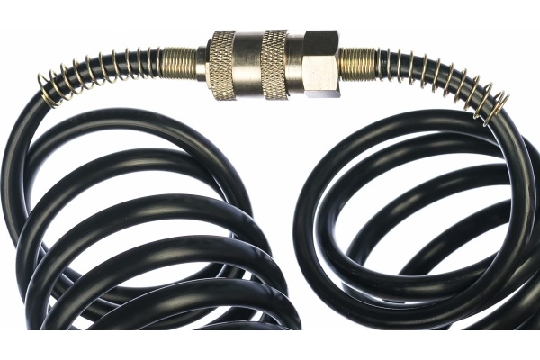 Шланг спиральный с фитингами рапид (10 м; 6х8 мм) FUBAG 170024