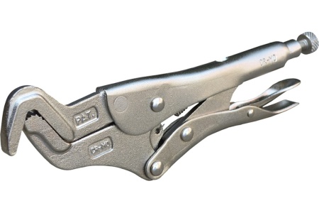 Сварочный зажим с изогнутым захватом WIEDERKRAFT WDK-65619
