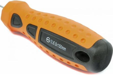 Отвертка SL6.0х150мм, CrV, 2-х компонентная рукоятка SPARTA Point 11769