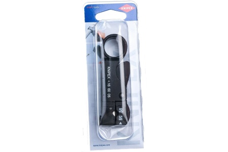 Стриппер коаксиальных кабелей KNIPEX KN-166005SB