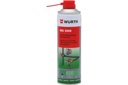 Спрей-смазка Wurth HHS2000 500мл 5997552640090 1