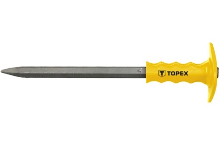 Зубило с пластмассовым фартуком TOPEX 03A169