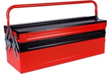 Ящик для инструментов ABC 5 секций, 560x200x200 мм AB1327B