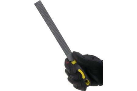 Плоский рашпиль, прорезиненная ручка FIT IT 200 мм 42756