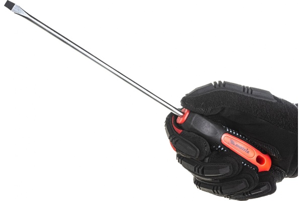 Отвертка SL6,0х200 мм MATRIX Fusion Anti slip 11418