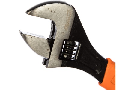 Разводной ключ SPARTA 200 мм, двухкомпонентная рукоятка 15542