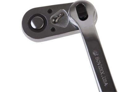 Универсальная трещотка с поворотной головкой на 360 град BOVIDIX 1/2" 0142301