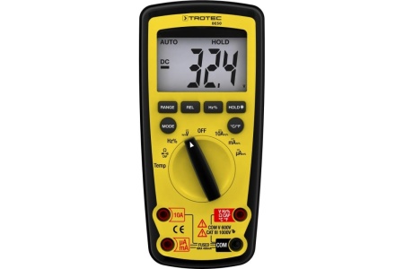 Цифровой мультиметр TROTEC BE50 3510205250