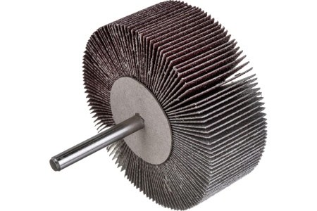 Круг шлифовальный лепестковый с оправкой на шпильке (80х30х6 мм; P100) MESSER 11-80-100