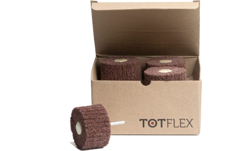 Круг шлифовальный лепестковый нетканый на оправке 80x50x6 мм, FINE Totflex 4631164143102 Круг шлифовальный лепестковый нетканый на оправке 80x50x6 мм, FINE Totflex 4631164143102