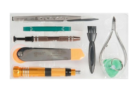 Набор инструментов для ремонта мобильных телефонов и ноутбуков BAKU BST-8911A 13-в 1 759074