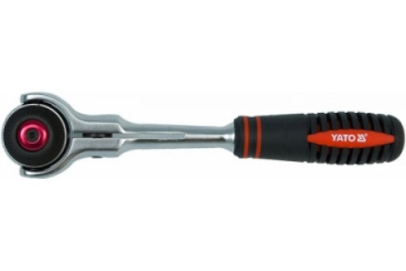 Трещотка с шарниром YATO 1/4" 145 мм 72 зуба YT-0720