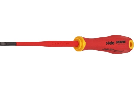 Диэлектрическая отвертка Felo SL 3,5х0,8, E-Slim Ergonic 41393890