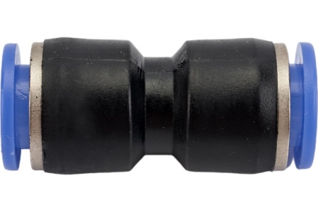 Фитинг-переходник Rockforce для пластиковых трубок 10x10 мм RF-SPU10