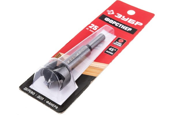 Cверло Форстнера ЗУБР по дереву 25x90 мм 2993-25_z01 Cверло Форстнера ЗУБР по дереву 25x90 мм 2993-25_z01