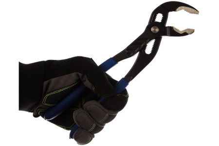 Переставной захват с кнопочным механизмом KING TONY 250мм 6517-10C