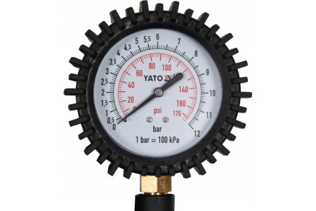 Пистолет для накачивания колес с манометром YATO YT-23703