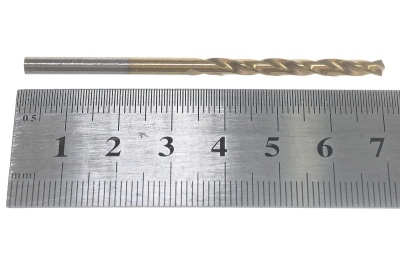 Сверло (2 шт; 3.5 мм; HSS) по металлу Fit 34335