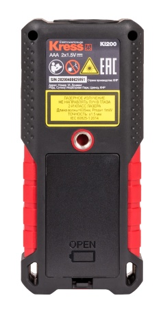 Лазерный дальномер KRESS KI200, 40 м