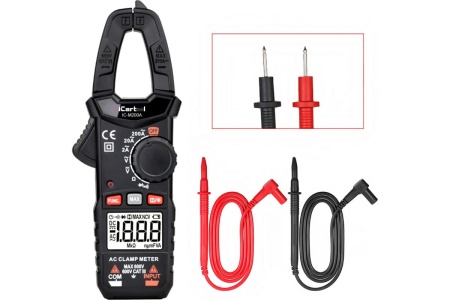 Токовые клещи iCartool 2000 отсчетов, диамт. проводника 23 мм IC-M200A