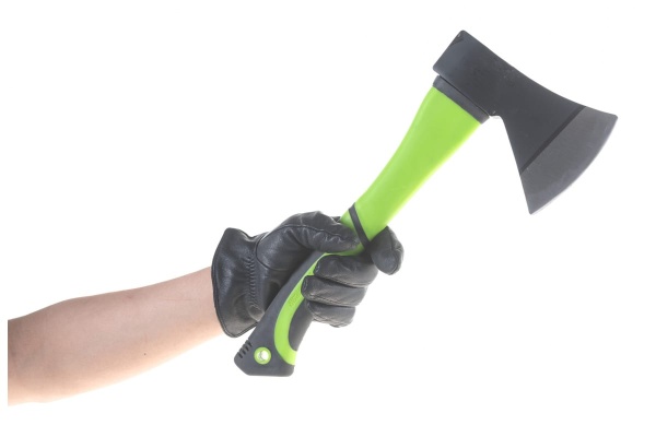 Кованый топор с фибергласовой рукояткой ON 800г 06-03-005