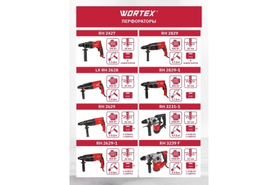 Перфоратор WORTEX RH 2629 RH262901129