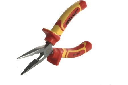 Длинногубцы диэлектрические 160 мм КОБАЛЬТ 647-116