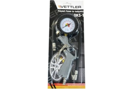 Пистолет для накачки шин с манометром VETTLER DKS1